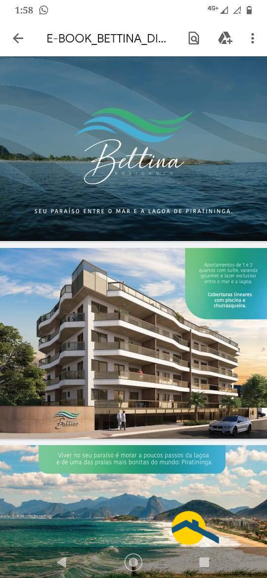 Apartamento para venda em Piratininga - Niterói -Rio de Janeiro
