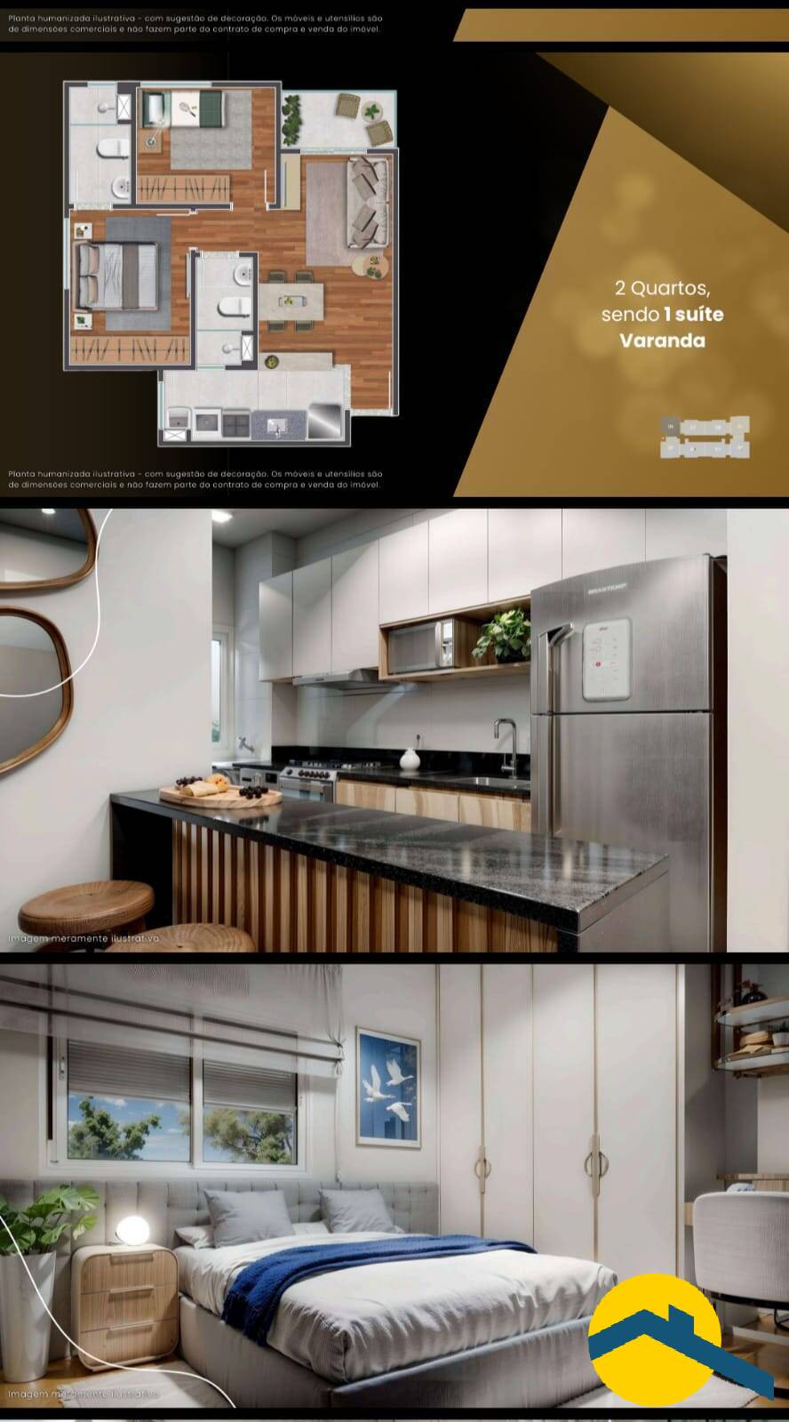 Apartamento, 2 quartos, 53 m² - Foto 7