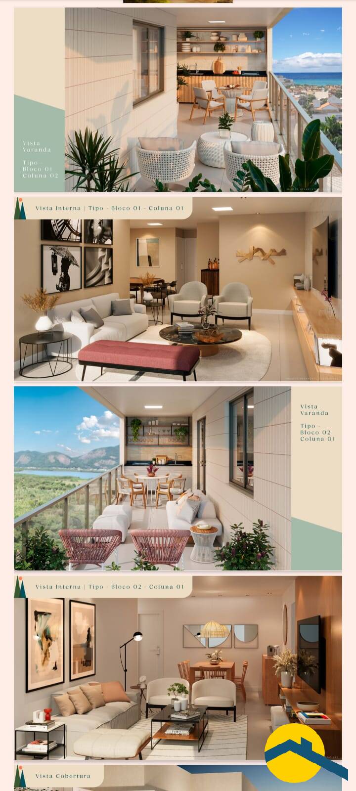 Apartamento 3 e 4  quartos a venda em camboinhas - Niteroi - RJ